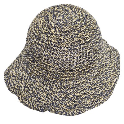 Strohhut - Gårda Portofino Bucket hat (blau)