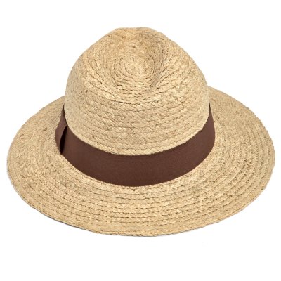 Strohhut - Gårda Positano Fedora (natur/braun)