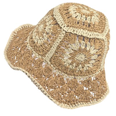 Strohhut - Gårda Rhodes Bucket hat (khaki)