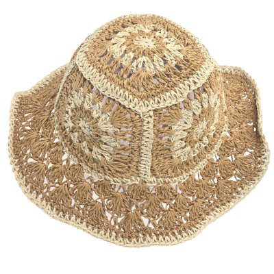 Strohhut - Gårda Rhodes Bucket hat (khaki)