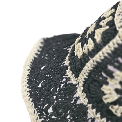 Strohhut - Gårda Rhodes Bucket hat (schwarz)