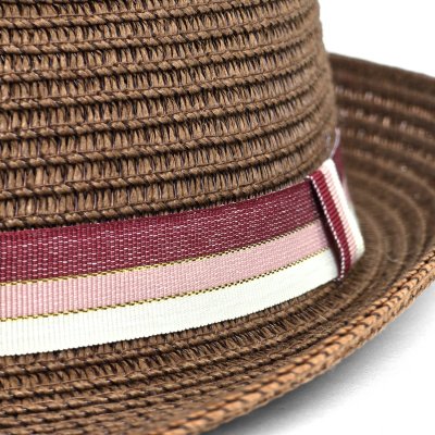 Strohhut - Gårda Seville Trilby (braun)