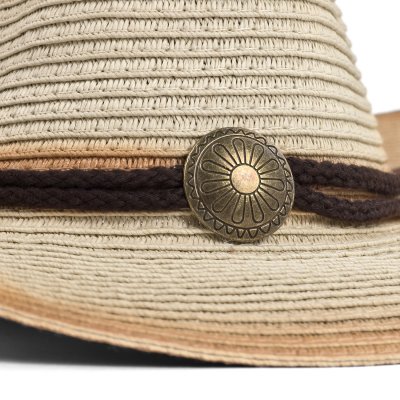 Strohhut - Gårda Taranto Western Hat (beige)