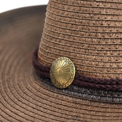 Strohhut - Gårda Taranto Western Hat (braun)