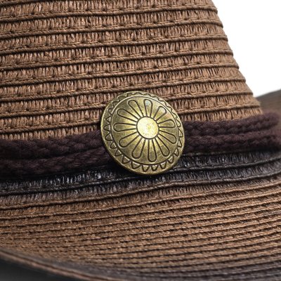 Strohhut - Gårda Taranto Western Hat (braun)