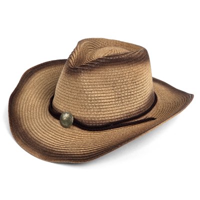 Strohhut - Gårda Taranto Western Hat (khaki)