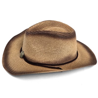 Strohhut - Gårda Taranto Western Hat (khaki)