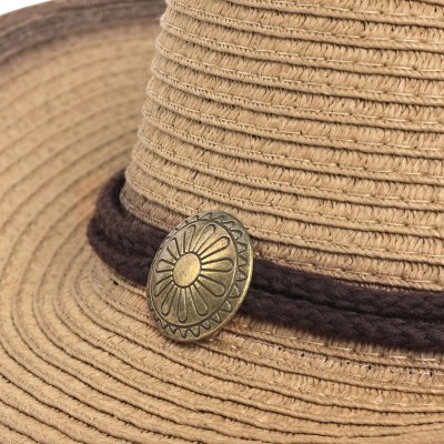 Strohhut - Gårda Taranto Western Hat (khaki)