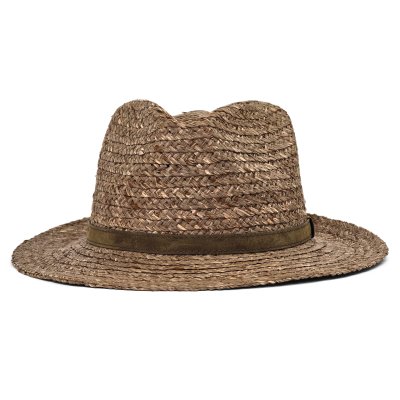 Strohhut - Gårda Tenerife Raffia Fedora (Natur/Braun)
