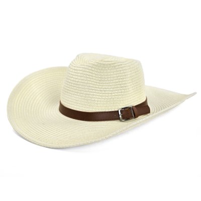 Strohhut - Gårda Thessaloniki Western Hat (weiß)