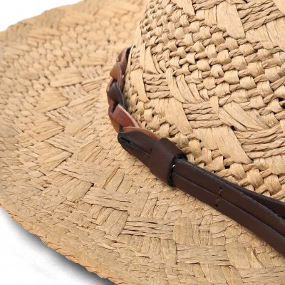 Stråhatt - Gårda Vezzani Fedora (natur)