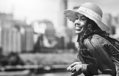 Strohhut - Gårda Ornella (beige)