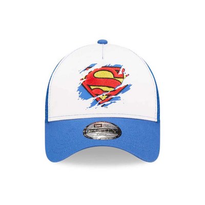 Cap Kind - New Era Trucker Superman (blau)