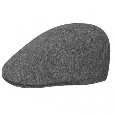 Schiebermütze / Schirmmütze - Kangol Seamless Wool 507 (grau)