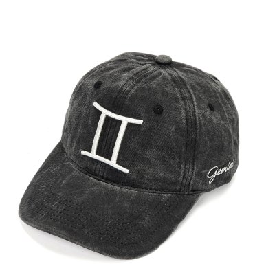 Caps - Gårda Zodiac Sign Gemini (schwarz)