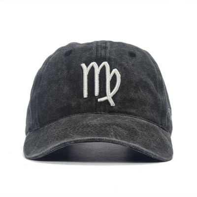 Caps - Gårda Zodiac Sign Virgo (schwarz)